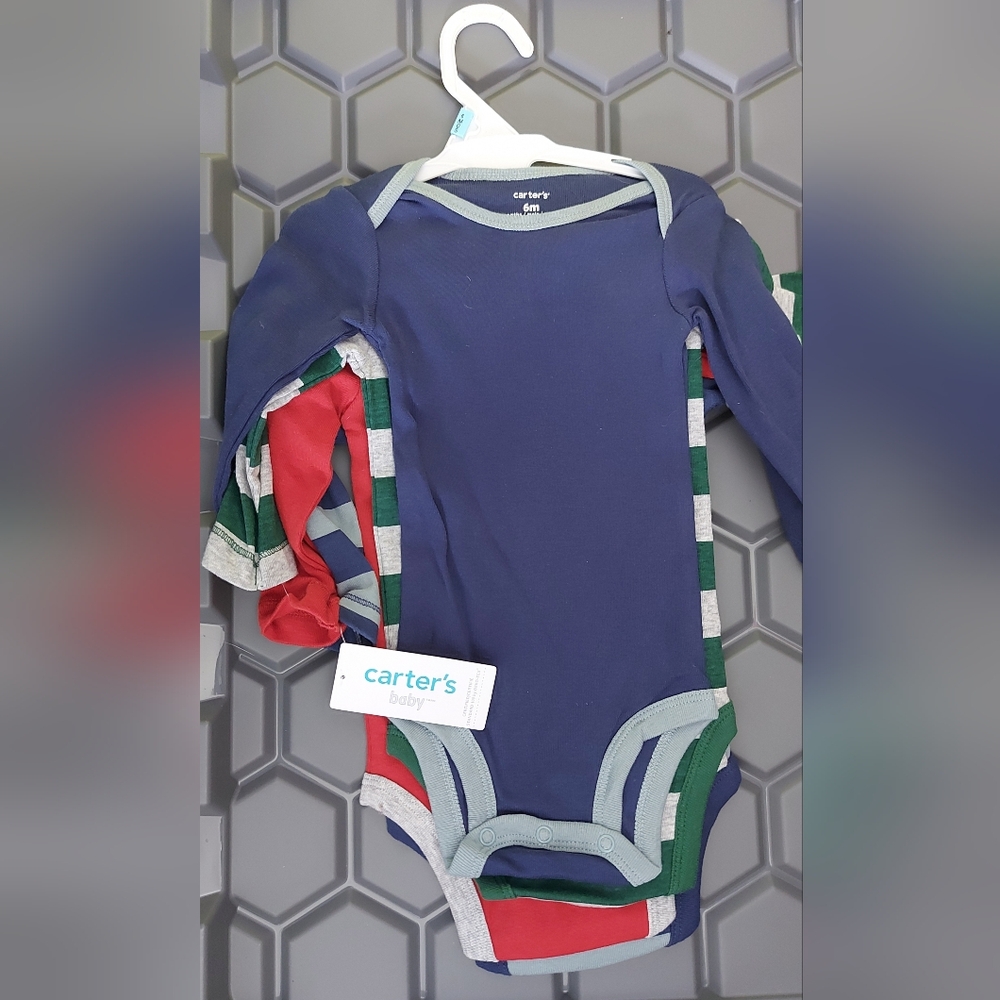 ** 3 Listings $30**                 Carter's Multicolor Baby Bodysuits Set